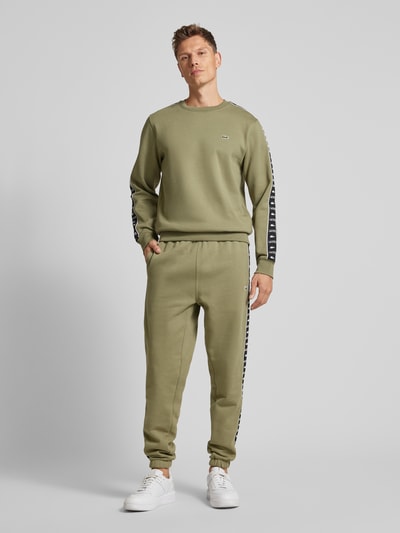 Lacoste Sweatpants mit Label-Details Oliv 1