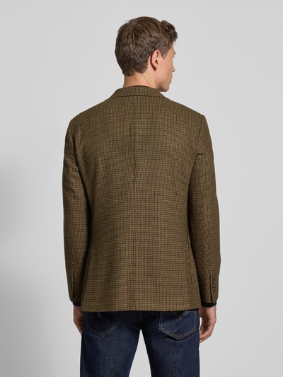 Polo Ralph Lauren Wollsakko mit Pattentaschen Modell 'MINI GUNCHECK' Oliv 5