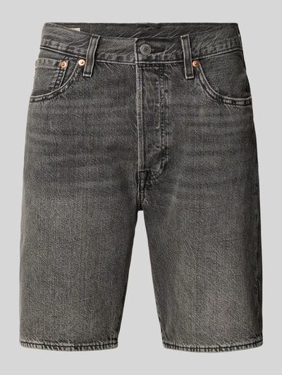 Levi's® Regular Fit Jeansshorts im 5-Pocket-Design Modell '501®ORIGINAL' Anthrazit 2