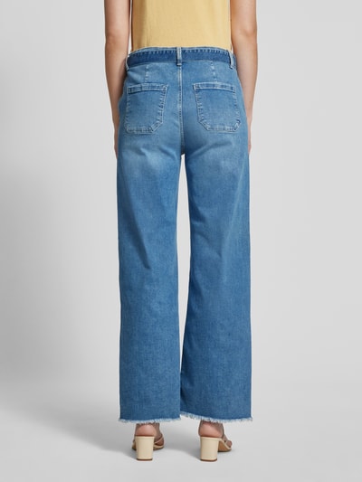 Christian Berg Woman Jeans mit französischen Eingrifftaschen Jeansblau 5