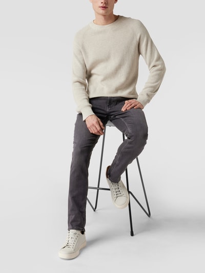 Tommy Hilfiger Straight Fit Jeans mit Brand-Detail (mittelgrau  