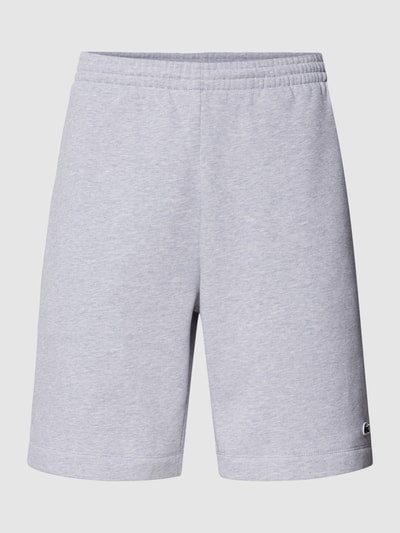 Lacoste Sweatshorts mit Label-Patch Modell 'Basic' Hellgrau 2