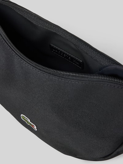 Produktfoto, Torba na ramię z zamkiem błyskawicznym od Lacoste, efekt: jednolity kolor, naszywka z logo, główna przegroda, pasek na ramię