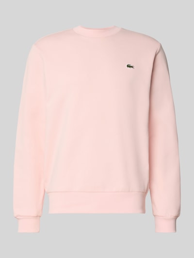 Lacoste Regular Fit Sweatshirt aus Baumwoll-Mix Rosa 2