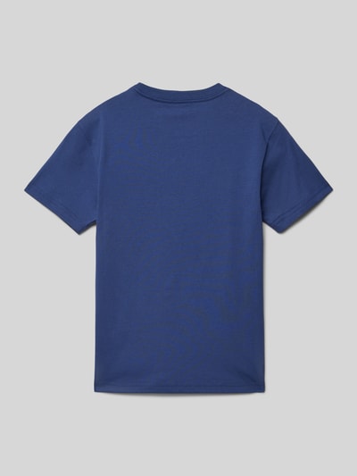 Polo Ralph Lauren Teens T-shirt met labelstitching Marineblauw - 3