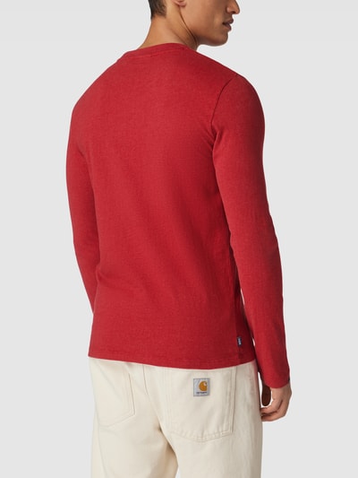Superdry Longsleeve mit Logo-Stitching Rot 5