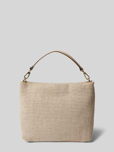 Abro Handtasche in Flecht-Optik Modell 'KAIA RAFFIA' Beige 4