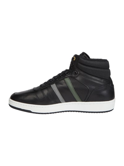 Pantofola dOro High Top Sneaker aus Leder  Black 3