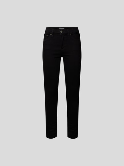 Boyish Mid Rise Jeans im Skinny Fit Schwarz 2