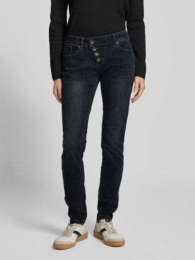 Buena Vista Skinny Fit Jeans im 5-Pocket-Design Modell 'Malibu' Dunkelblau 4