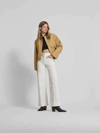 Stand Studio Jacke mit Knopfleiste Sand 1