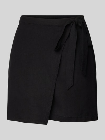 Vero Moda High Waist Minirock mit Bindegürtel Modell 'MYMILO' Black 2