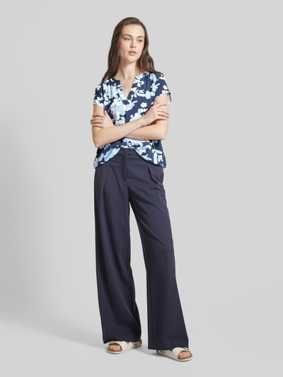 Tom Tailor Blouse met tuniekkraag Bleu - 1