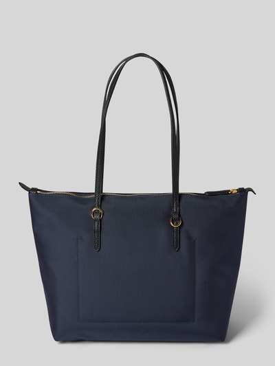 Lauren Ralph Lauren Handtasche mit Label-Applikation Modell 'KEATON' Dunkelblau 4