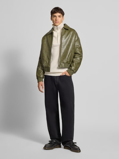 Redefined Rebel Gebreide pullover met ribboorden, model 'RIVER' Offwhite - 1