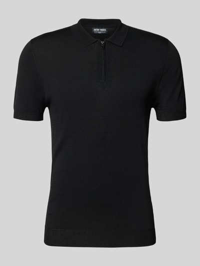 Antony Morato Poloshirt met ribboorden Zwart - 2