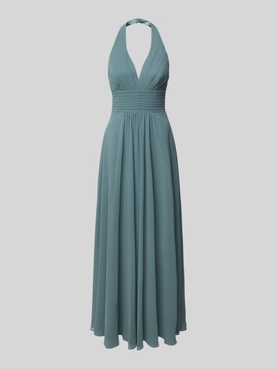 Mascara Abendkleid mit gelegten Falten Schilf 2
