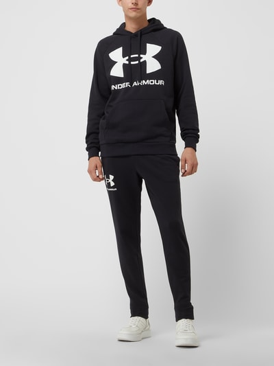 Under Armour Sweatpants met labelprint Zwart - 1