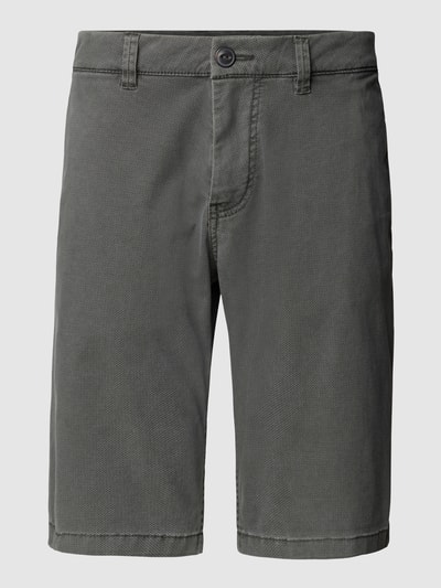 Tom Tailor Bermudas mit Allover-Muster Mittelgrau 2