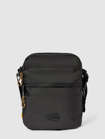 camel active Umhängetasche mit Logo-Badge Modell 'Terra' Black 2