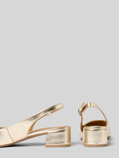 Tamaris Pumps mit Blockabsatz Gold 2