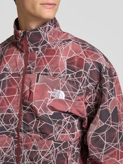 The North Face Windbreaker met labelstitching, model 'EASY WIND' Rood - 3
