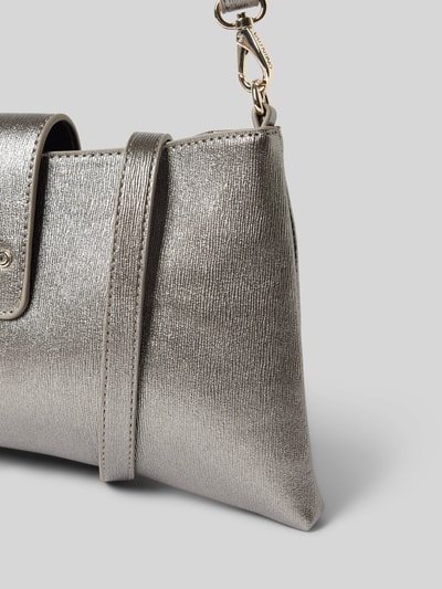 VALENTINO BAGS Handtasche mit Label-Detail Modell 'AROMA' Silber 2