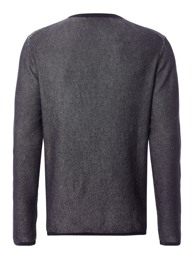 HUGO Pullover in Melangeoptik Marine 3