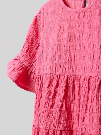 DANAMADE Kleid mit Rundhalsausschnitt Pink 2