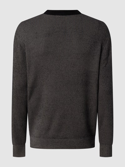 ARMANI EXCHANGE Pullover mit Streifenmuster Anthrazit 4