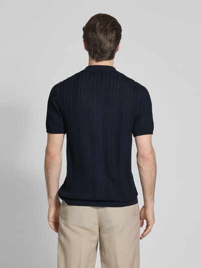 MCNEAL Freizeithemd mit Knopfleiste Marine 5