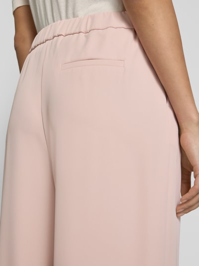 Jake*s Collection Wide leg culotte met bandplooien Rosé - 3