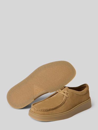 Clarks Veterschoenen met rubberzool, model 'Torview' Zand - 4