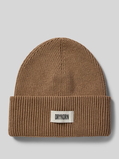 Drykorn Beanie mit Woll-Anteil Modell 'LOAH' Sand 1