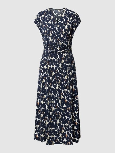 Betty Barclay Midi-jurk met all-over print Marineblauw - 2