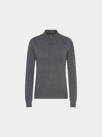 Arch4 Strickpullover mit Bündchen Mittelgrau 2
