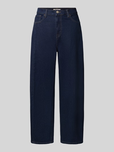 Produktfoto, ciemnogranatowe jeansy Barrel Jeans aus Baumwoll-Mix Modell 'JESSICA' von ONLY, damskie, gładka tekstura