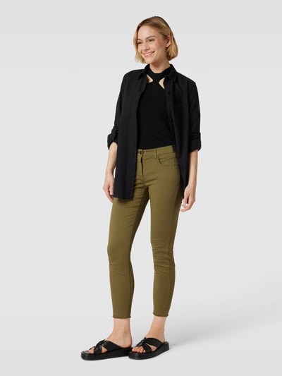 Luisa Cerano S Dark Khaki Denim Jeans 648347/2150 194