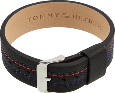Tommy Hilfiger Lederarmband mit Dornschließe (black) online kaufen