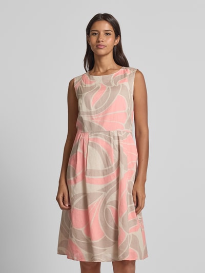 Betty Barclay Knielanges Kleid mit Rundhalsausschnitt Rose 4