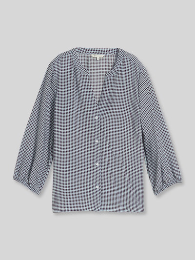 Tom Tailor Loose Fit Langarmbluse aus Viskose-Mix Bleu 2