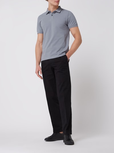 Hiltl Bundfaltenhose mit Stretch-Anteil Modell 'Morello' Black 1