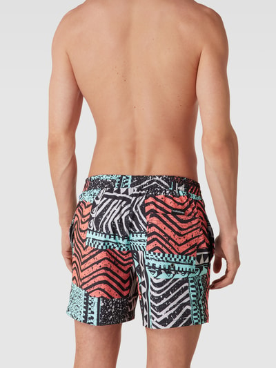 Quiksilver Zwembroek met all-over motief Mintgroen - 4