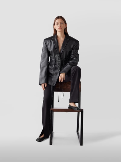 Maison Margiela Ballerinas mit Tabi-Toe Schwarz 1
