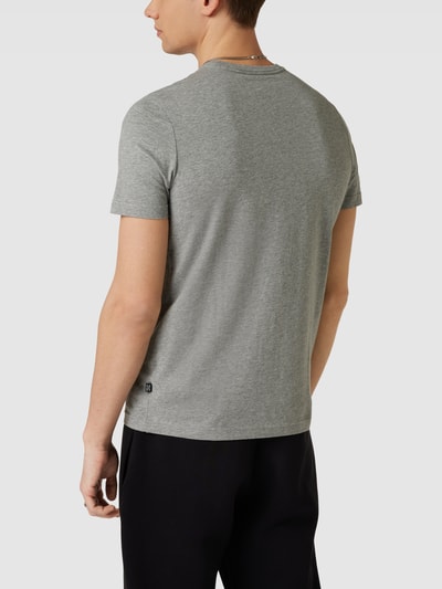 PUMA PERFORMANCE T-Shirt mit Label-Print Mittelgrau Melange 5