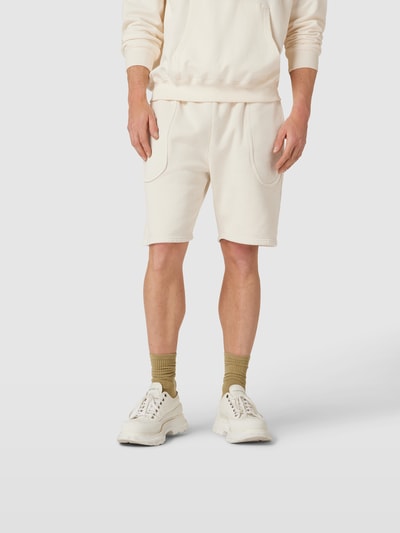 Les Tien Sweatshorts mit Eingrifftaschen Ecru 4