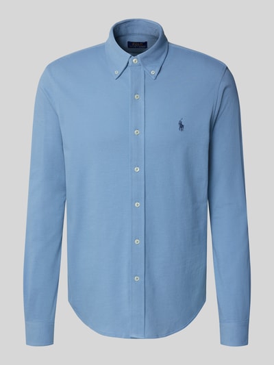Polo Ralph Lauren Koszula casualowa o kroju regular fit z kołnierzykiem typu button down Jasnoniebieski 2