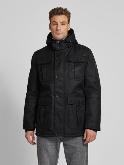 MCNEAL Jacke mit Kapuze Black 4