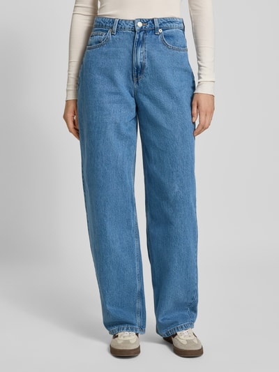 Vero Moda Loose fit jeans van puur katoen, model 'ESTELLE' Jeansblauw - 4