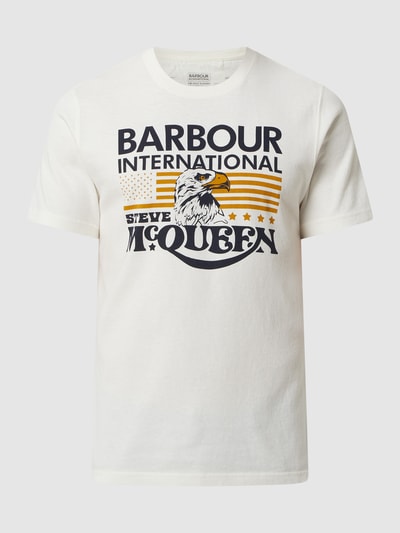 Barbour International™ Barbour International x Steve McQueen™ T-shirt van katoen Offwhite - 2